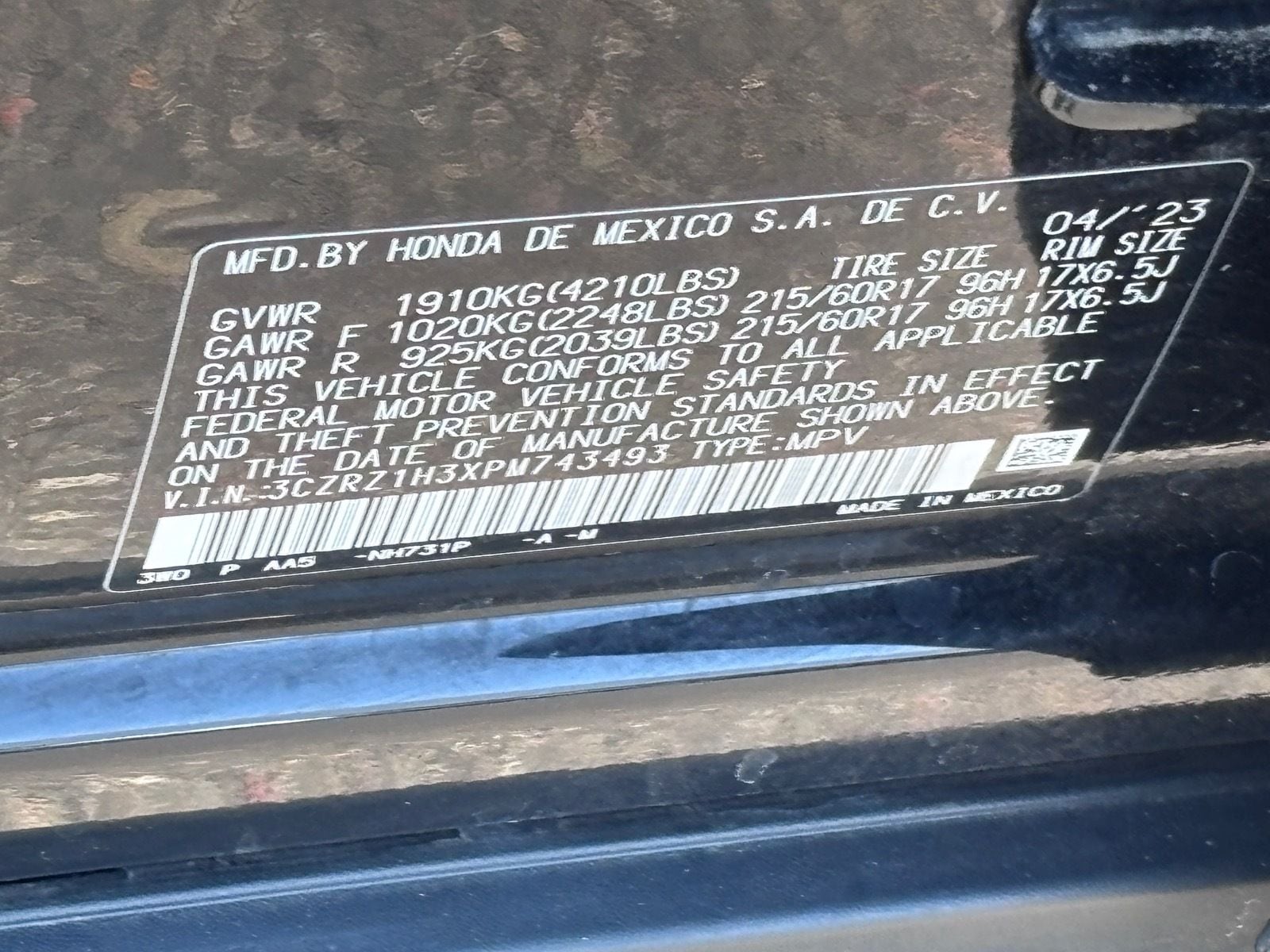 2023 Honda HR-V LX - Photo 33