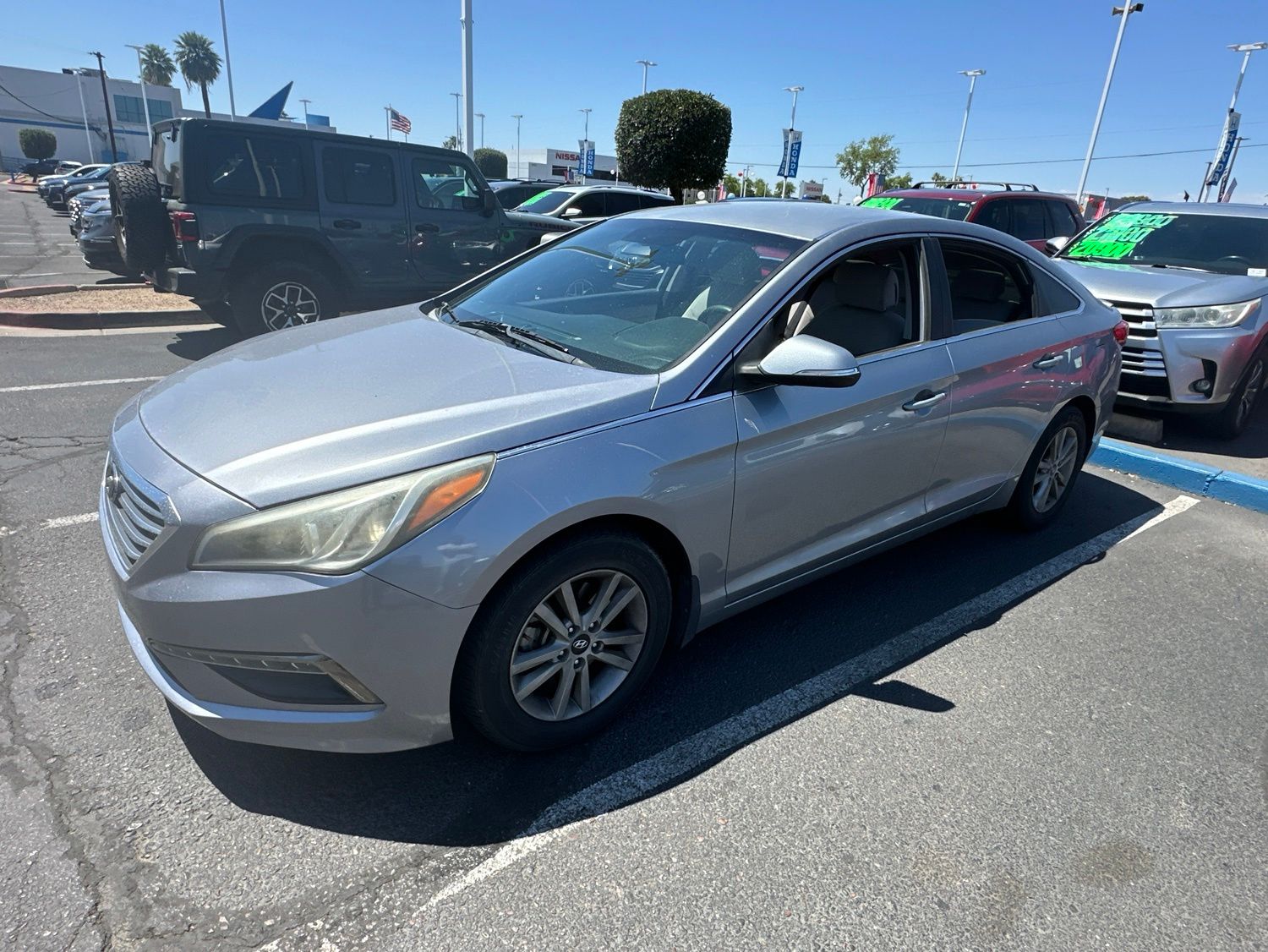 Used 2015 Hyundai Sonata Eco with VIN 5NPE24AA9FH115321 for sale in Phoenix, AZ