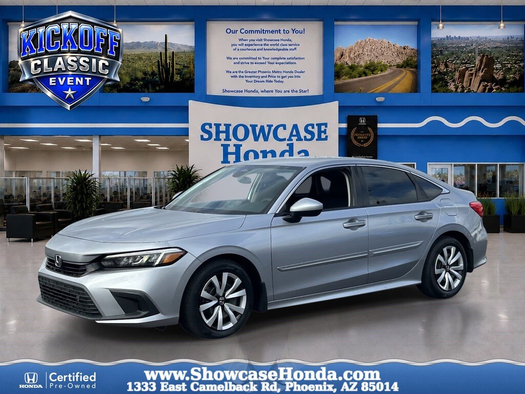 Certified 2024 Honda Civic LX Sedan