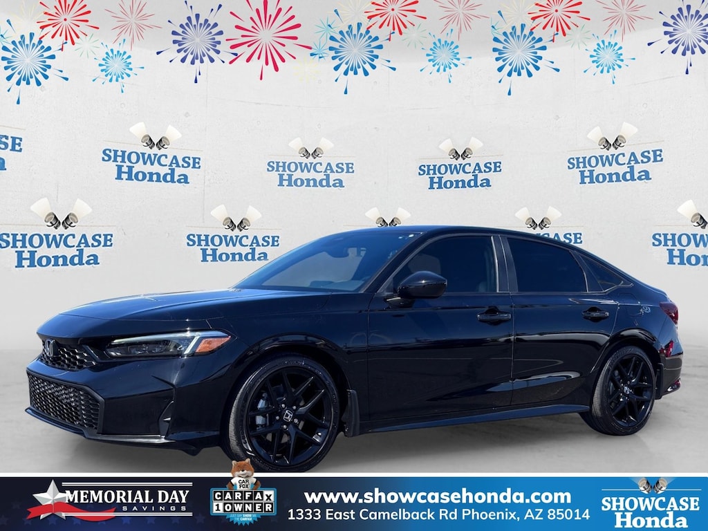 Certified 2025 Honda Civic Hybrid Sport Sedan