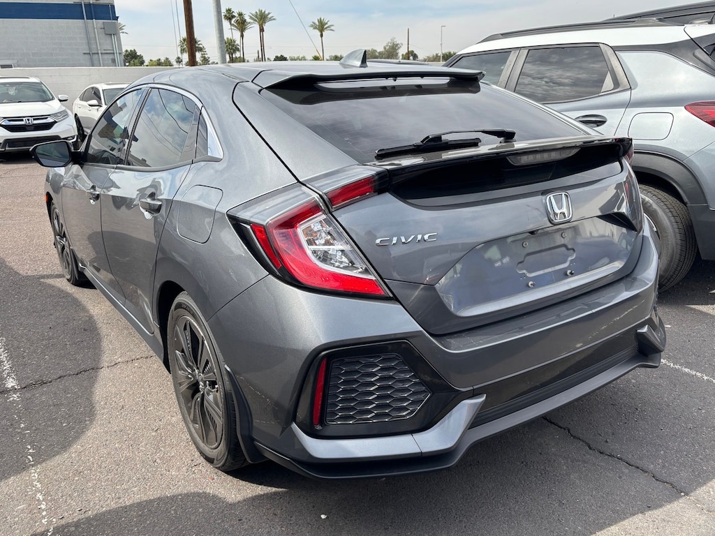 Certified 2018 Honda Civic EX Hatchback