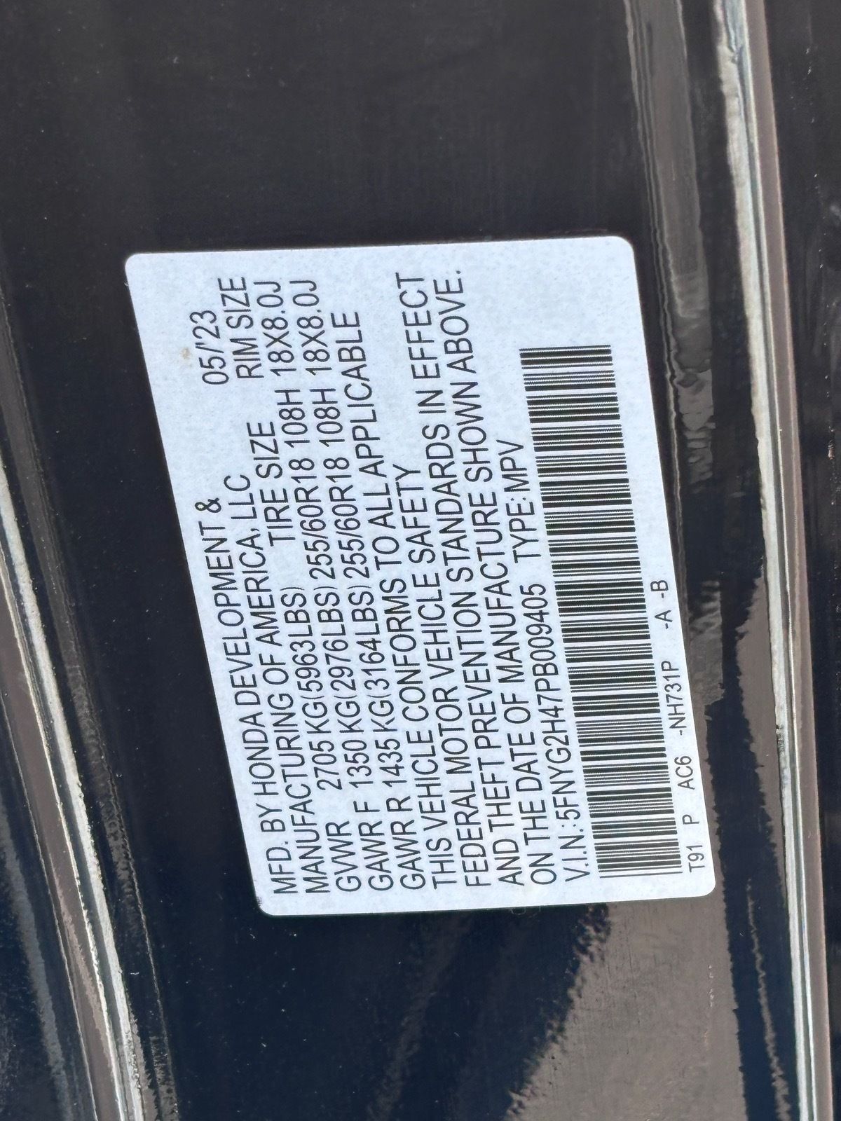 2023 Honda Pilot EX-L - Photo 38