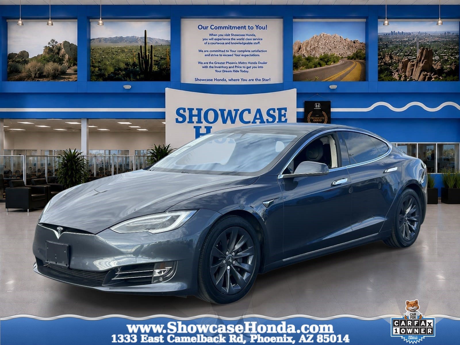 Used 2018 Tesla Model S 75D with VIN 5YJSA1E25JF275243 for sale in Phoenix, AZ