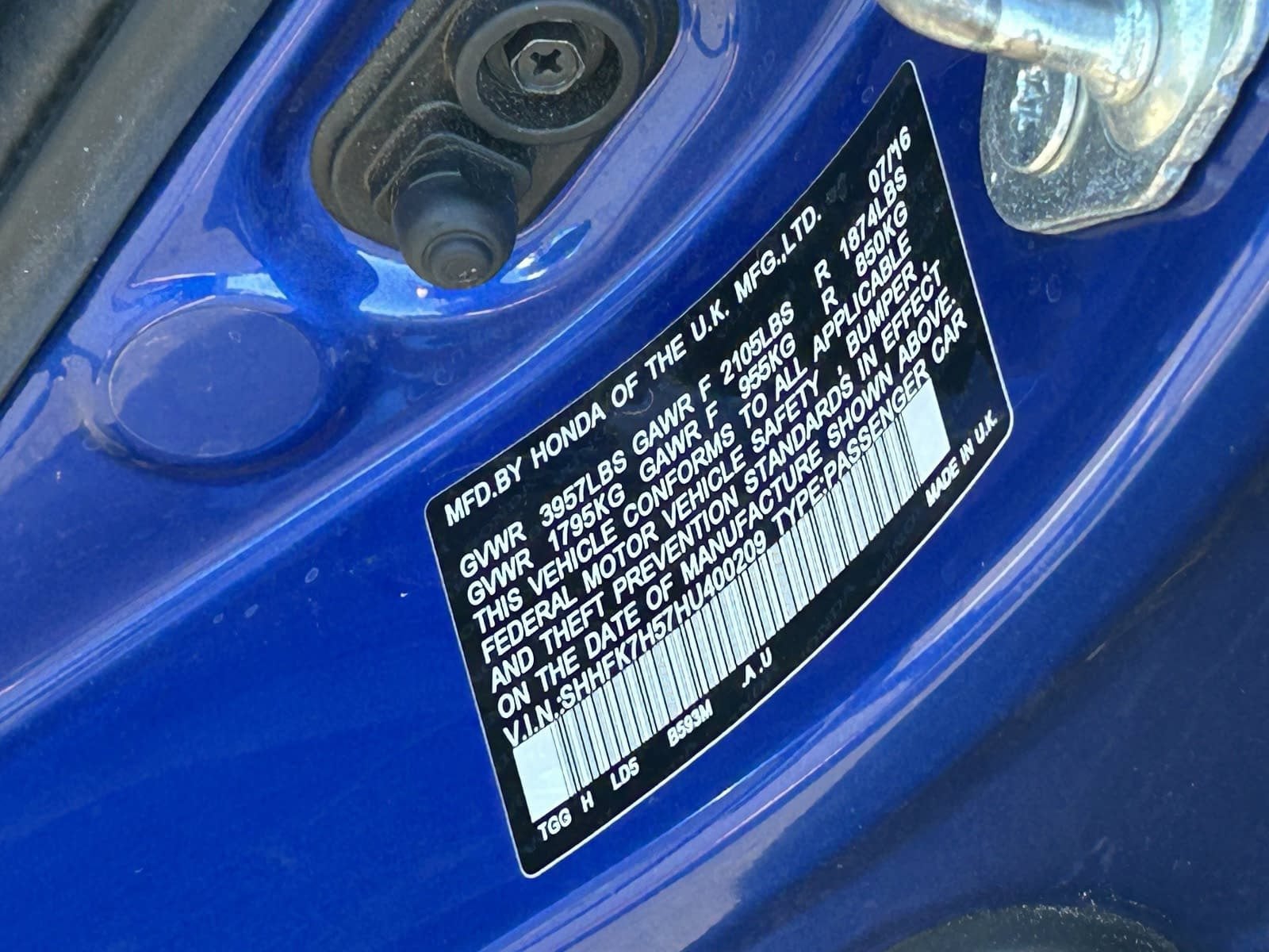2017 Honda Civic Hatchback EX - Photo 35