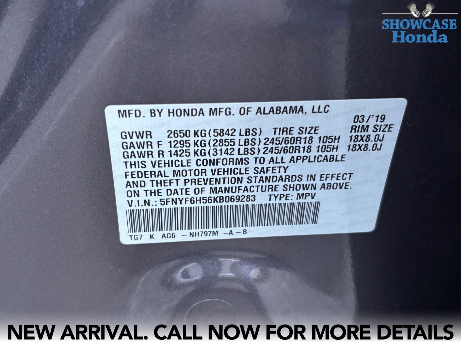 2019 Honda Pilot EX-L - Photo 11