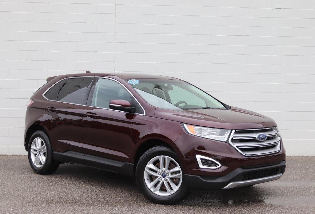 Used 2018 Ford Edge SEL with VIN 2FMPK4J94JBB85811 for sale in Bay City, MI