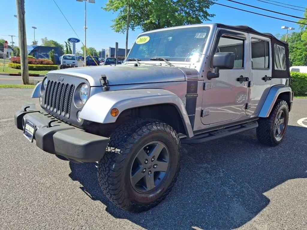 Used 2016 Jeep Wrangler JK Unlimited Sport 4X4 SUV