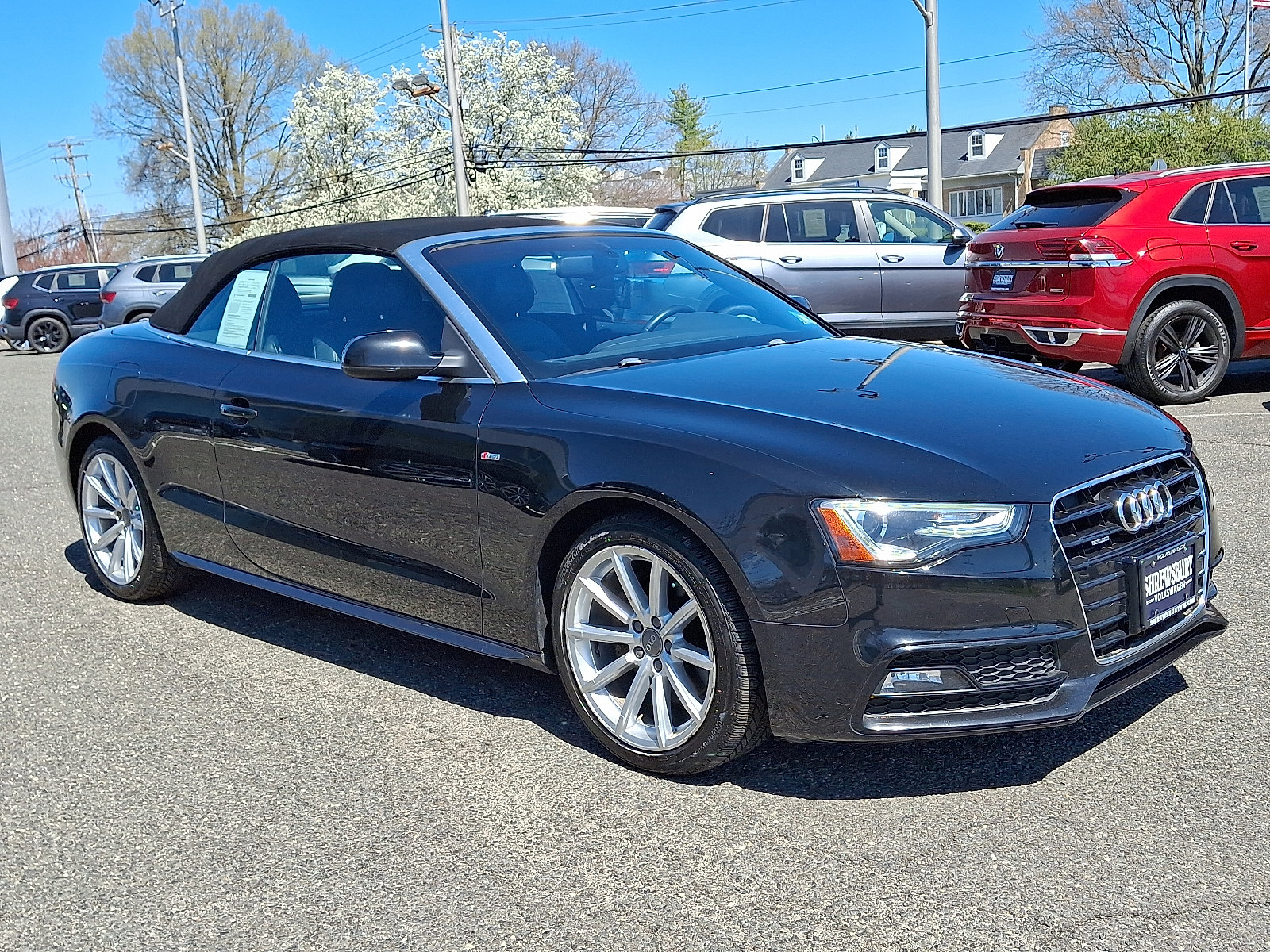 Used 2015 Audi A5 Cabriolet Premium Plus with VIN WAUMFAFH3FN003499 for sale in Tinton Falls, NJ