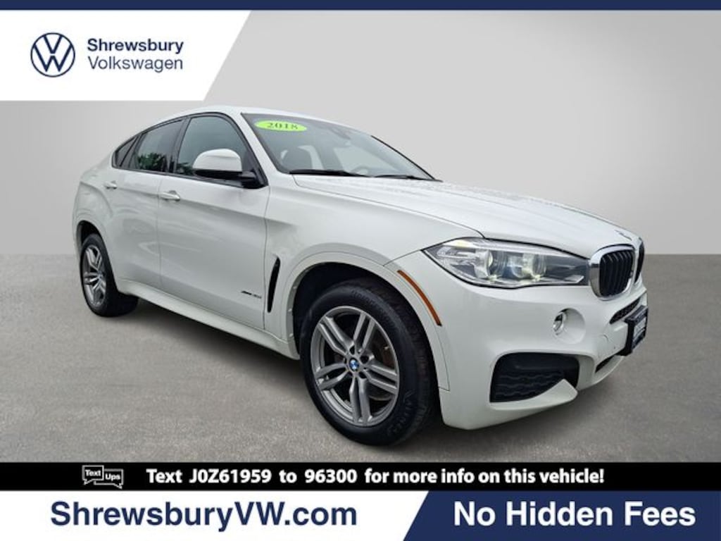 Used 2018 BMW X6 xDrive35i SUV