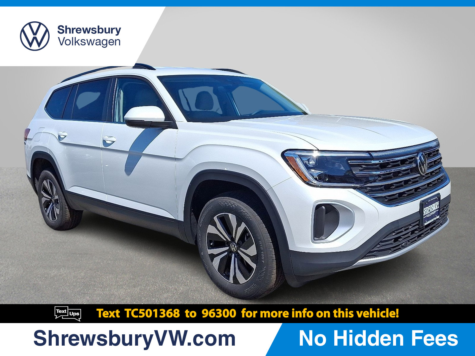 2026 Volkswagen Atlas 2.0T SE