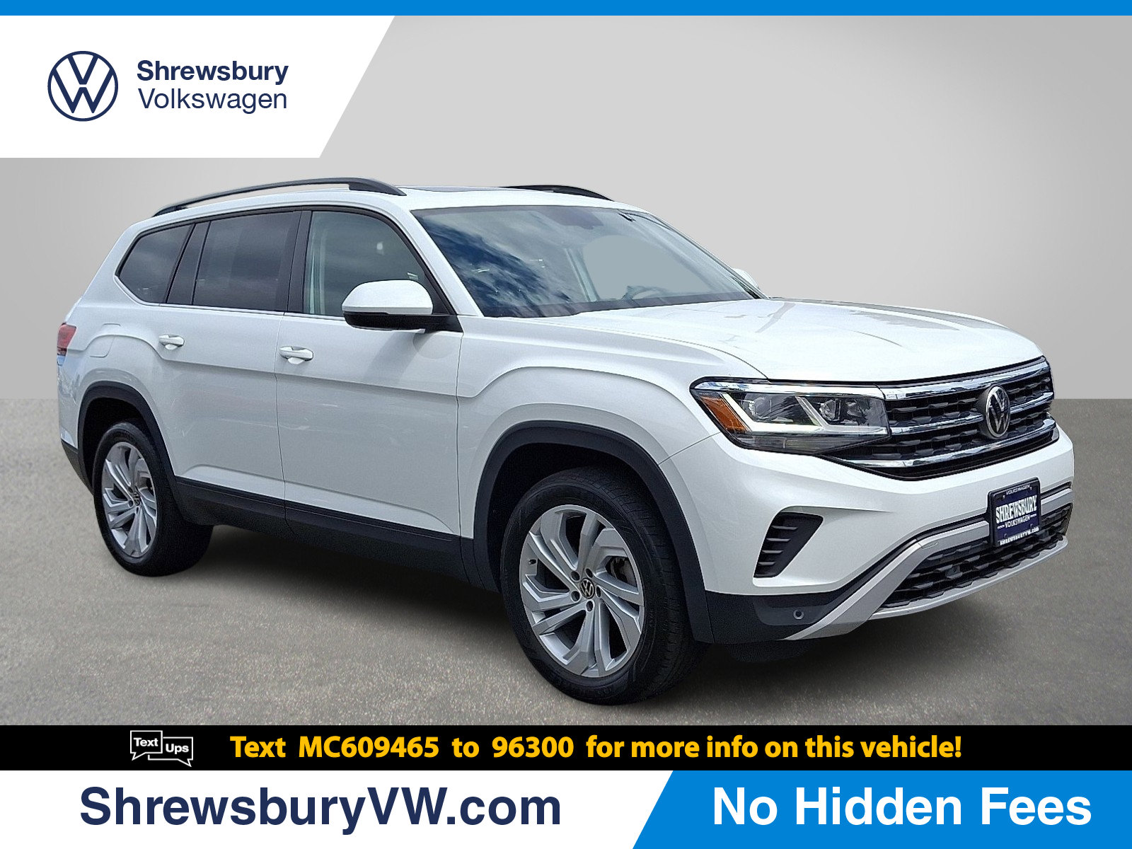 2021 Volkswagen Atlas 3.6L V6 SE w/Technology 4MOTION