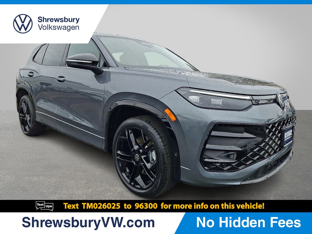 New 2026 Volkswagen Tiguan 2.0T SE R-Line Black SUV