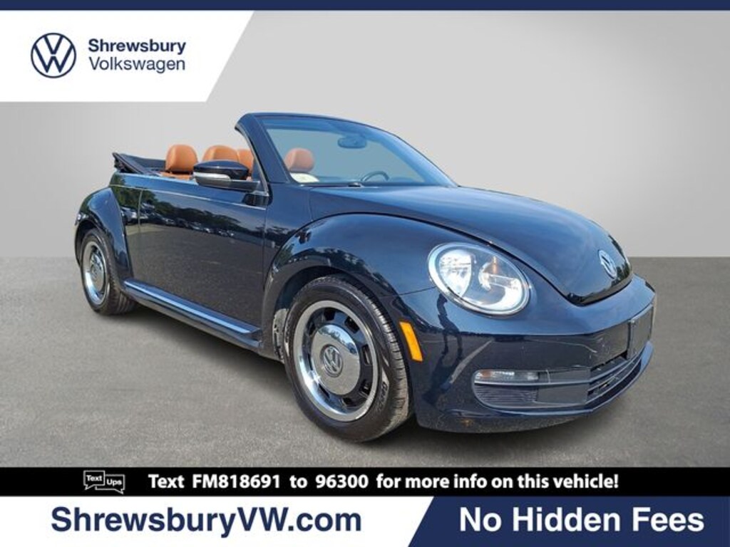 Used 2015 Volkswagen Beetle Convertible 1.8T w/Technology/PZEV Convertible
