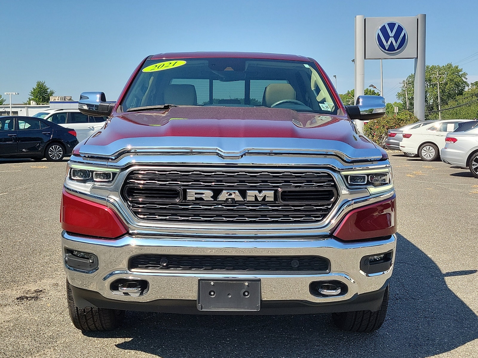 Used 2021 RAM Ram 1500 Pickup Limited with VIN 1C6SRFHT6MN650726 for sale in Tinton Falls, NJ