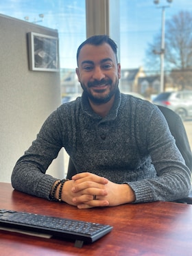 Staff member Dominic Colella from fe46983a868c