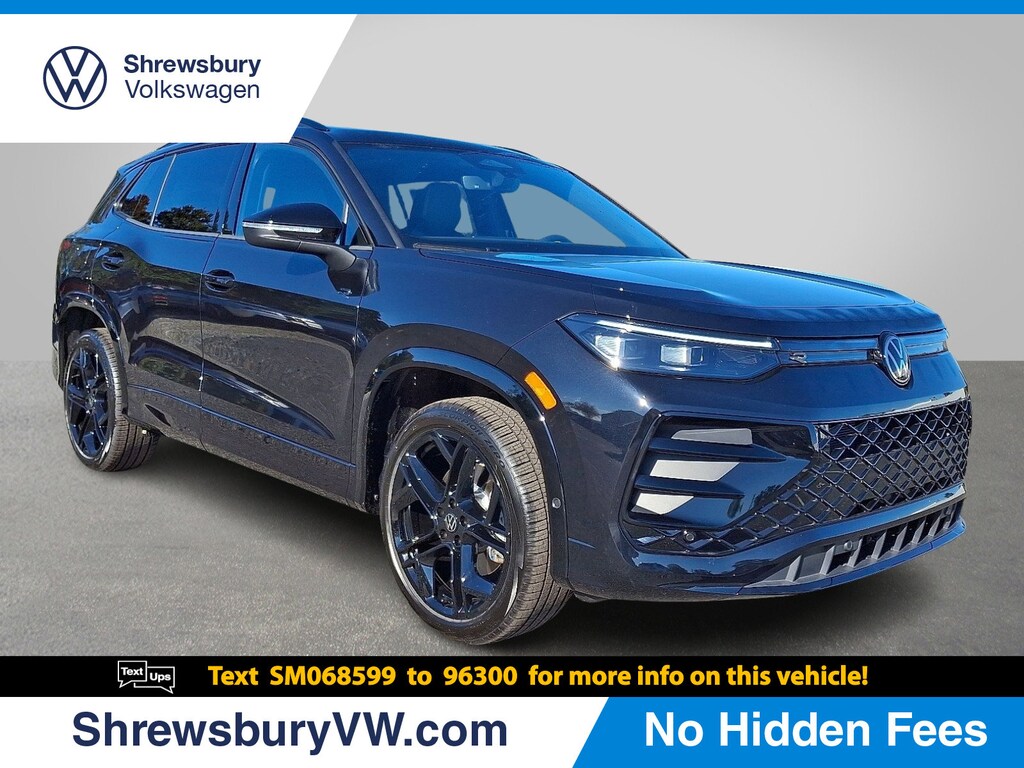 New 2025 Volkswagen Tiguan 2.0T SE R-Line Black SUV