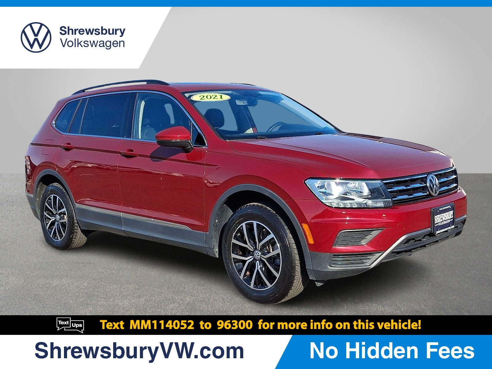 2021 Volkswagen Tiguan 2.0T SE 4MOTION