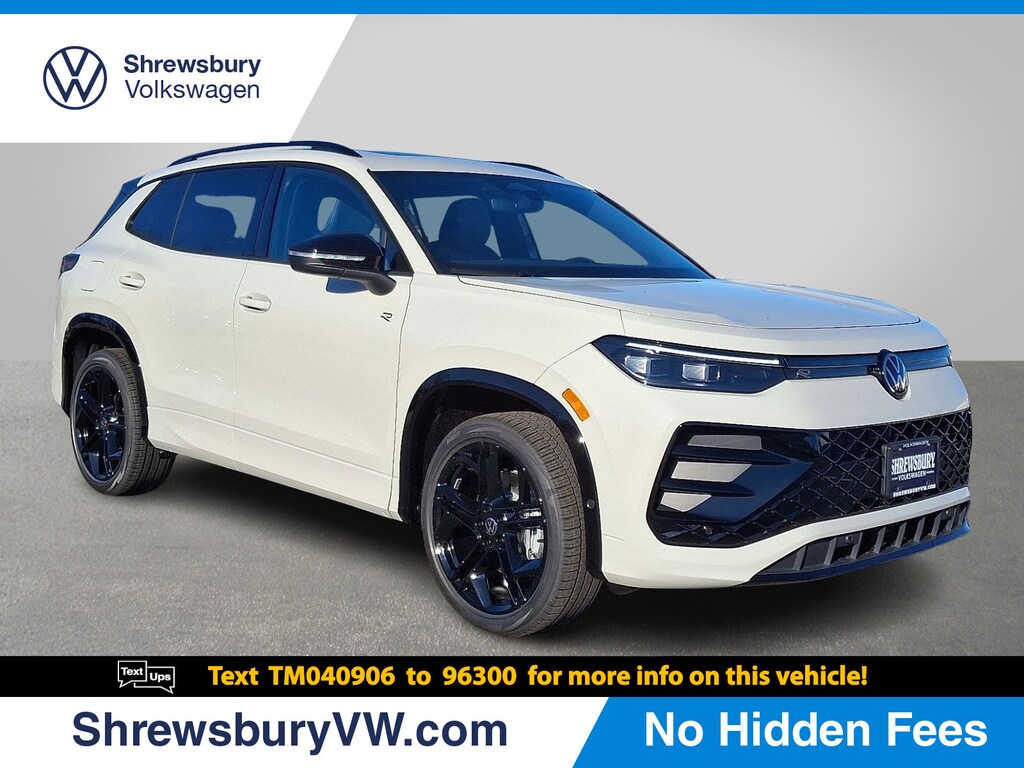 New 2026 Volkswagen Tiguan 2.0T SE R-Line Black SUV