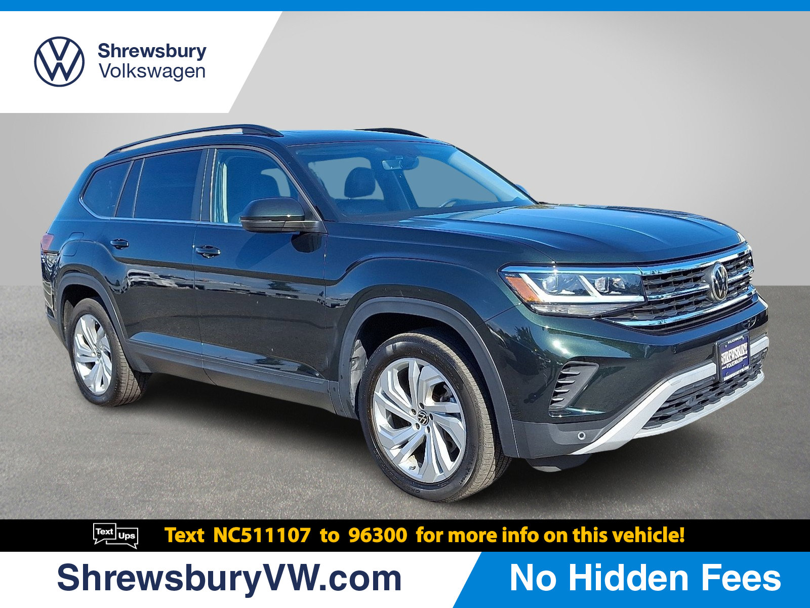 2022 Volkswagen Atlas 3.6L V6 SE w/Technology