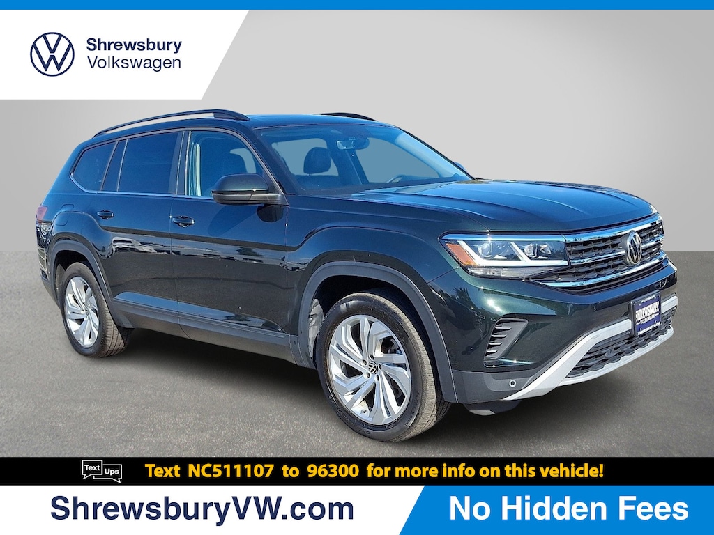 Used 2022 Volkswagen Atlas 3.6L V6 SE w/Technology SUV