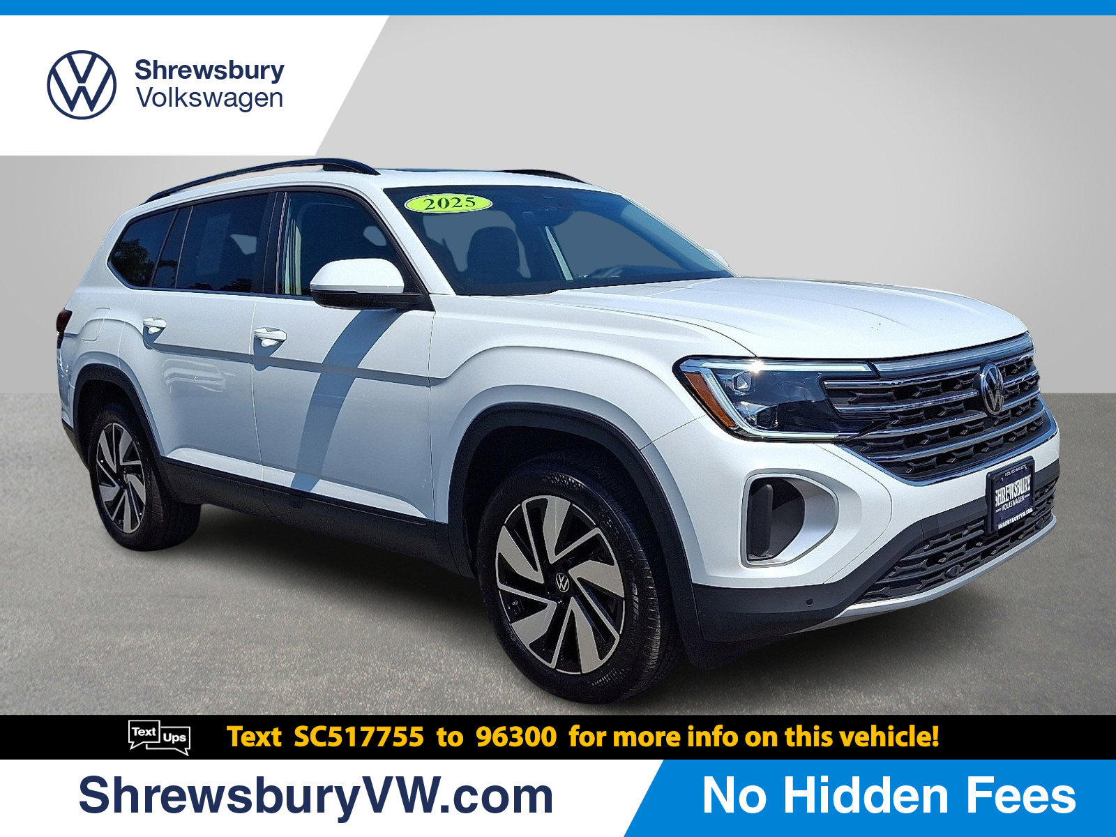 2025 Volkswagen Atlas 2.0T SE w/Technology