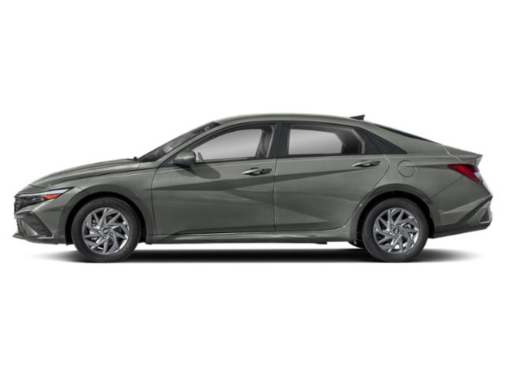 New 2026 Hyundai Elantra Hybrid Blue Sedan