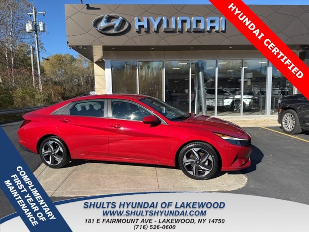 Certified 2023 Hyundai Elantra SEL Sedan