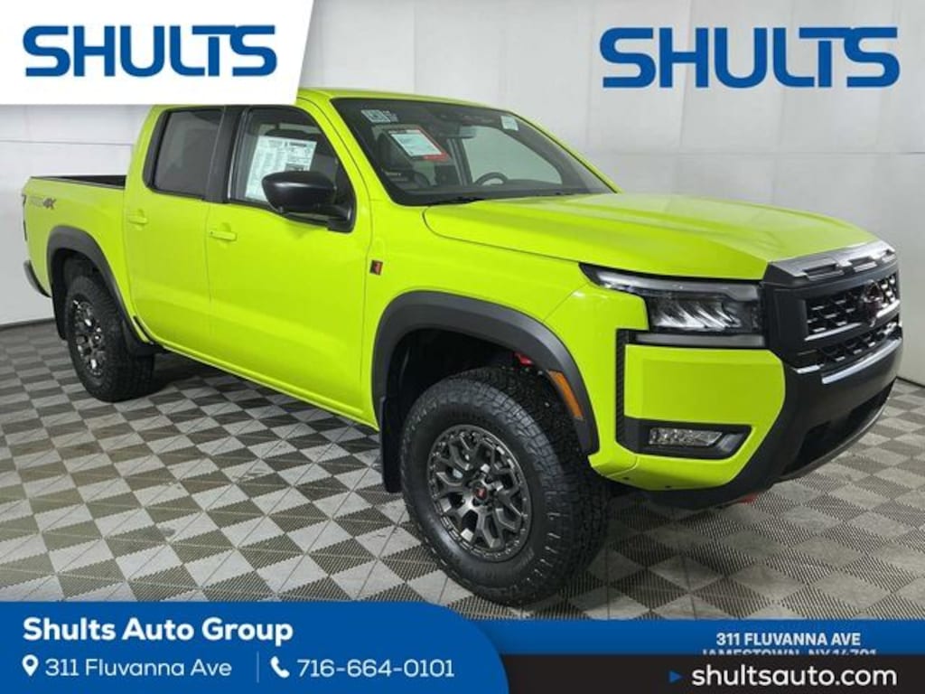 New 2026 Nissan Frontier PRO-4X w/R Package Truck Crew Cab