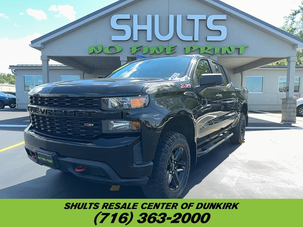 Used 2020 Chevrolet Silverado 1500 Custom Trail Boss 4WD Crew Cab 147 Custom Trail Boss