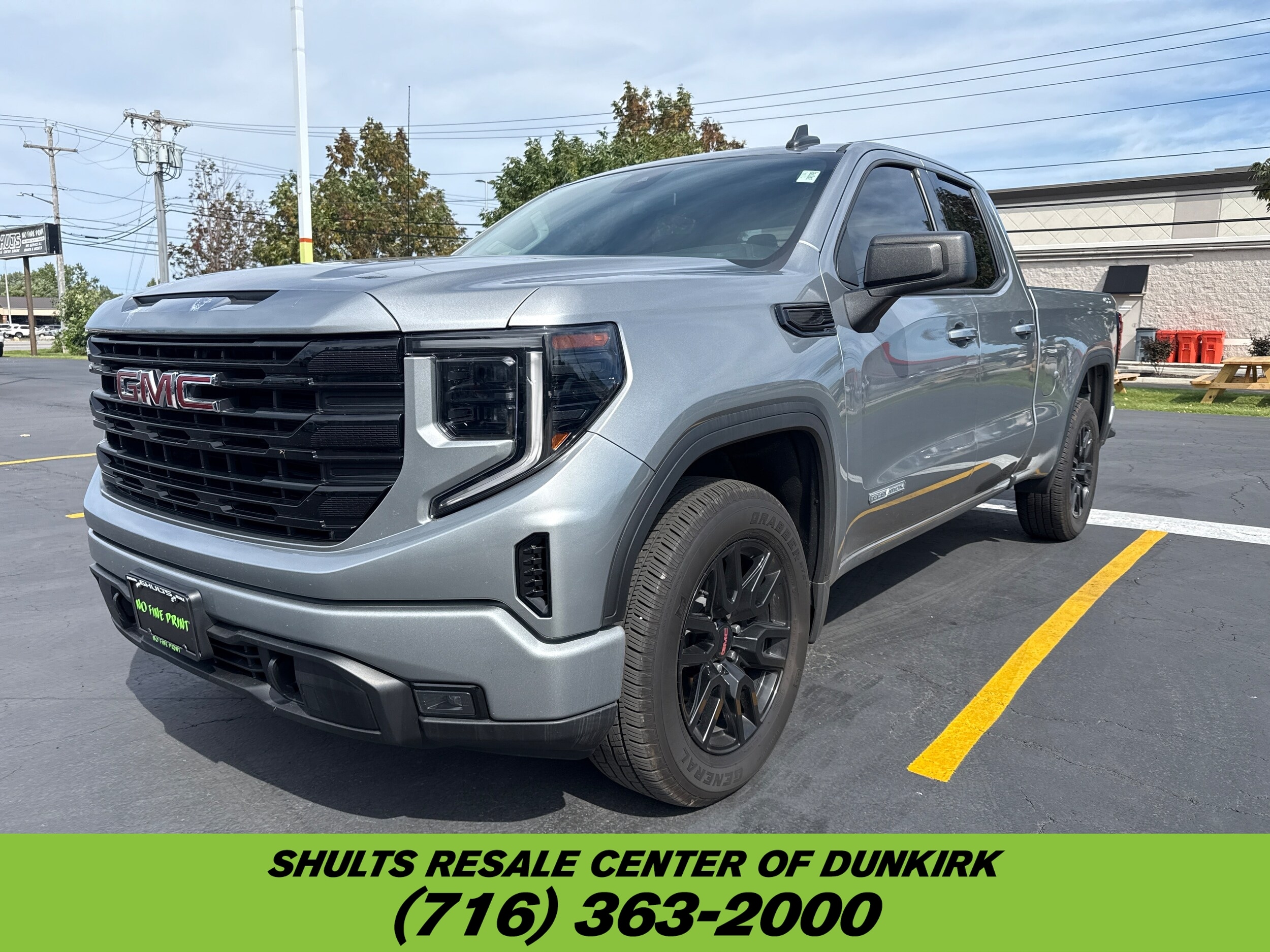 Sterling Metallic 2023 GMC Sierra 1500 Pickup Truck Four-Wheel Drive Automatic
