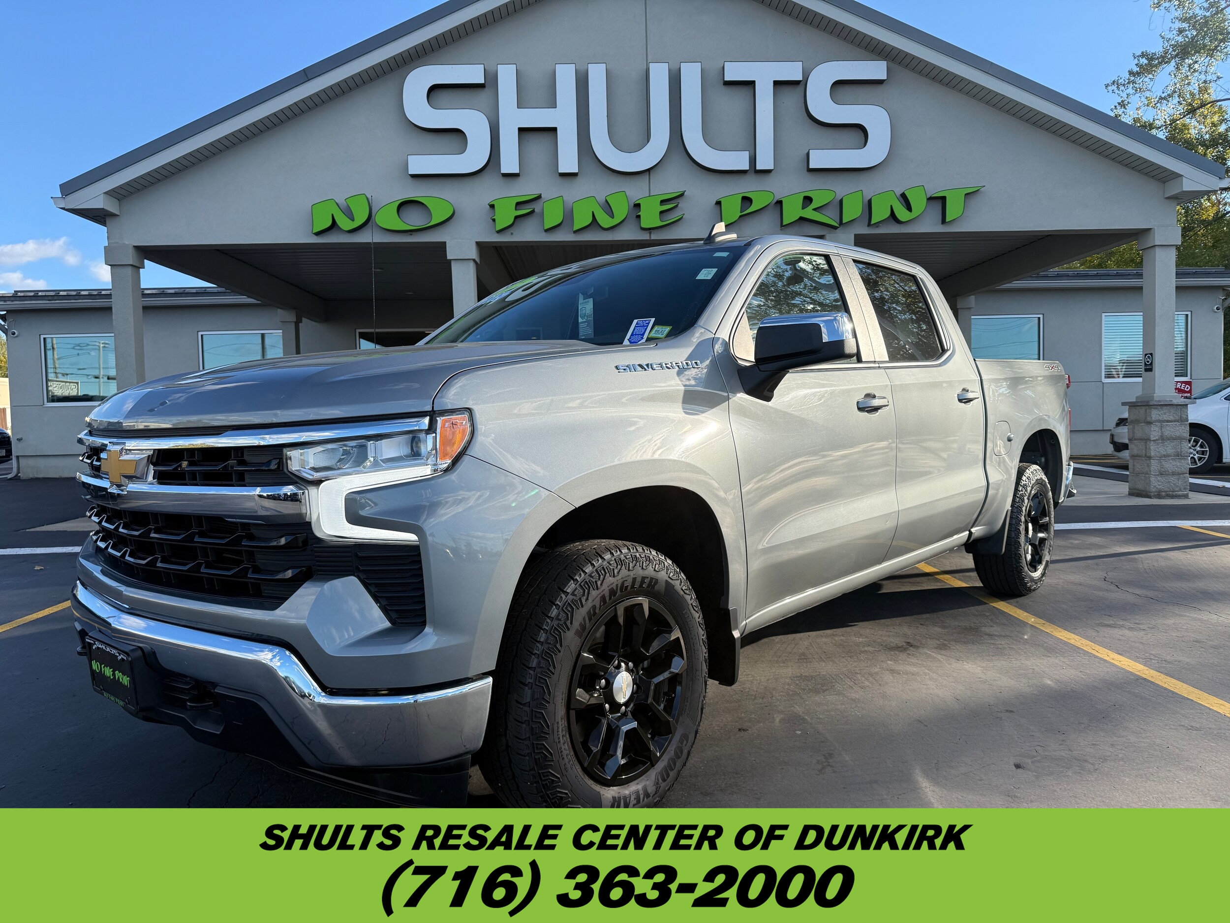 Used 2023 Chevrolet Silverado 1500 LT 4WD Crew Cab 147 LT w/2FL