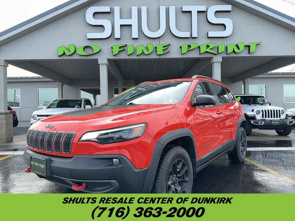 Used 2021 Jeep Cherokee Trailhawk Trailhawk 4x4