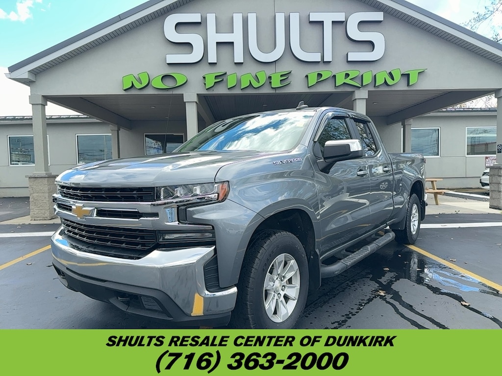 Used 2019 Chevrolet Silverado 1500 LT 4WD Double Cab 147 LT