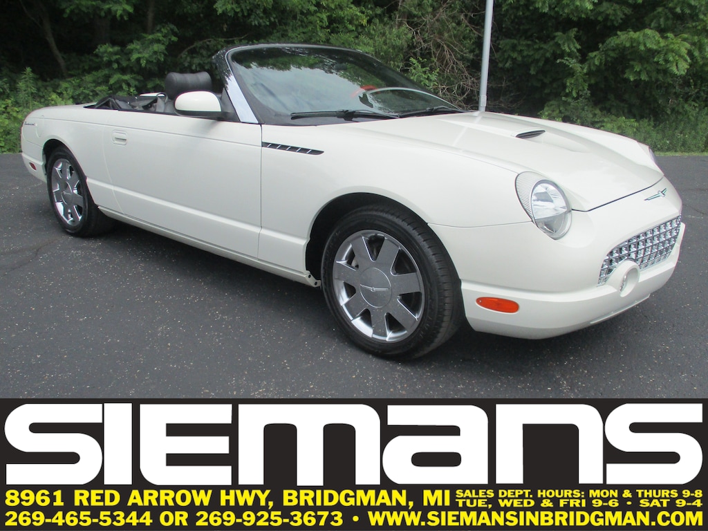 Used 2002 Ford Thunderbird Convertible