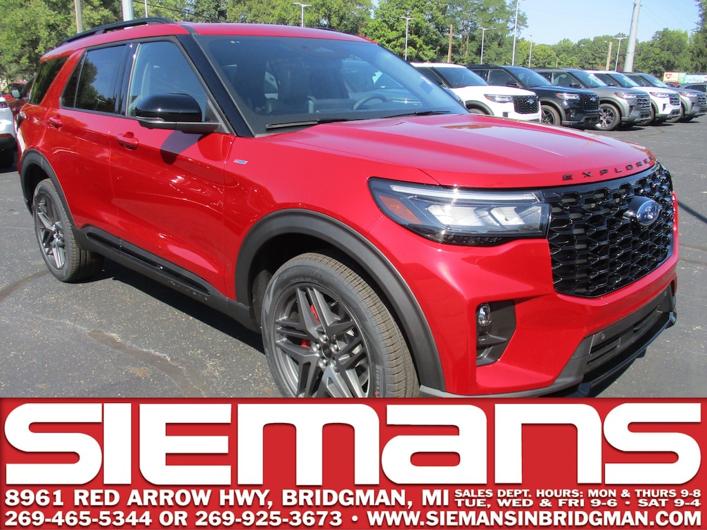 New 2025 Ford Explorer ST-Line SUV