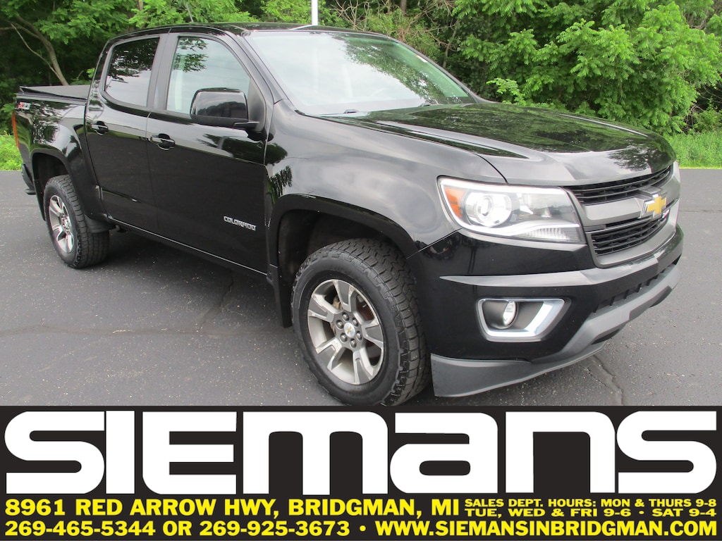 Used 2015 Chevrolet Colorado 4WD Z71 Truck Crew Cab