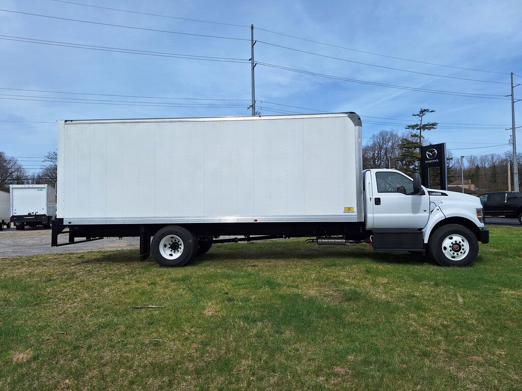 New 2024 Ford F-650 Super Duty 24ft Wabash Aluminum Van Body Regular Cab Truck