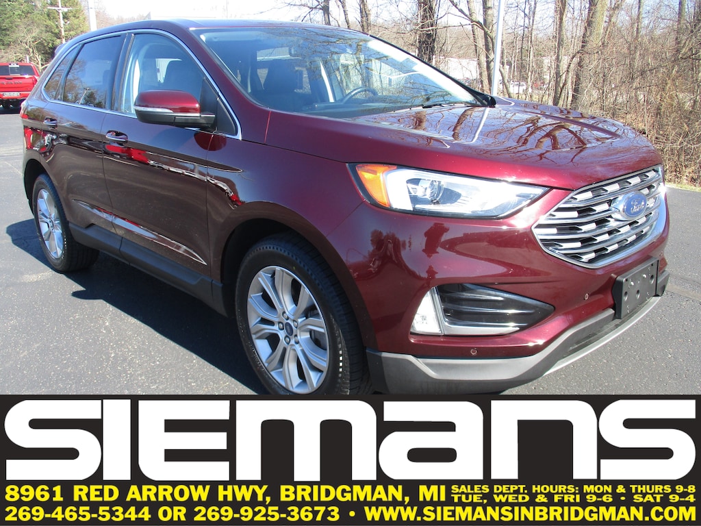Certified 2022 Ford Edge Titanium SUV