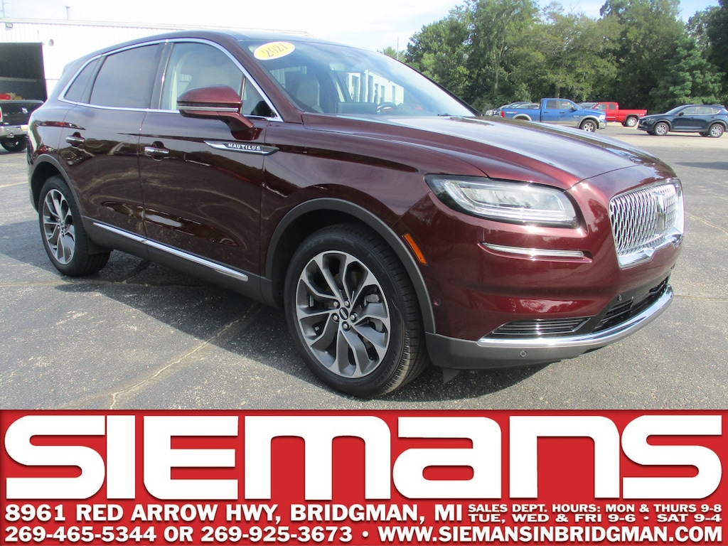 Used 2021 Lincoln Nautilus Reserve SUV