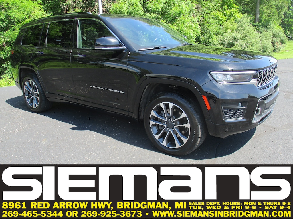 Used 2021 Jeep Grand Cherokee L Overland SUV