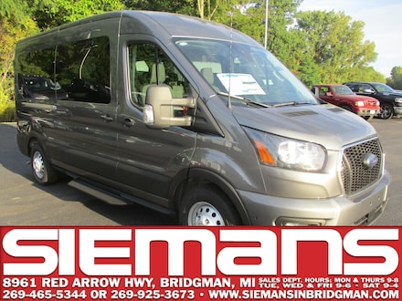 2025 Ford Transit-350 Passenger XLT T-350 148 Med Roof AWD Wagon Medium Roof Van