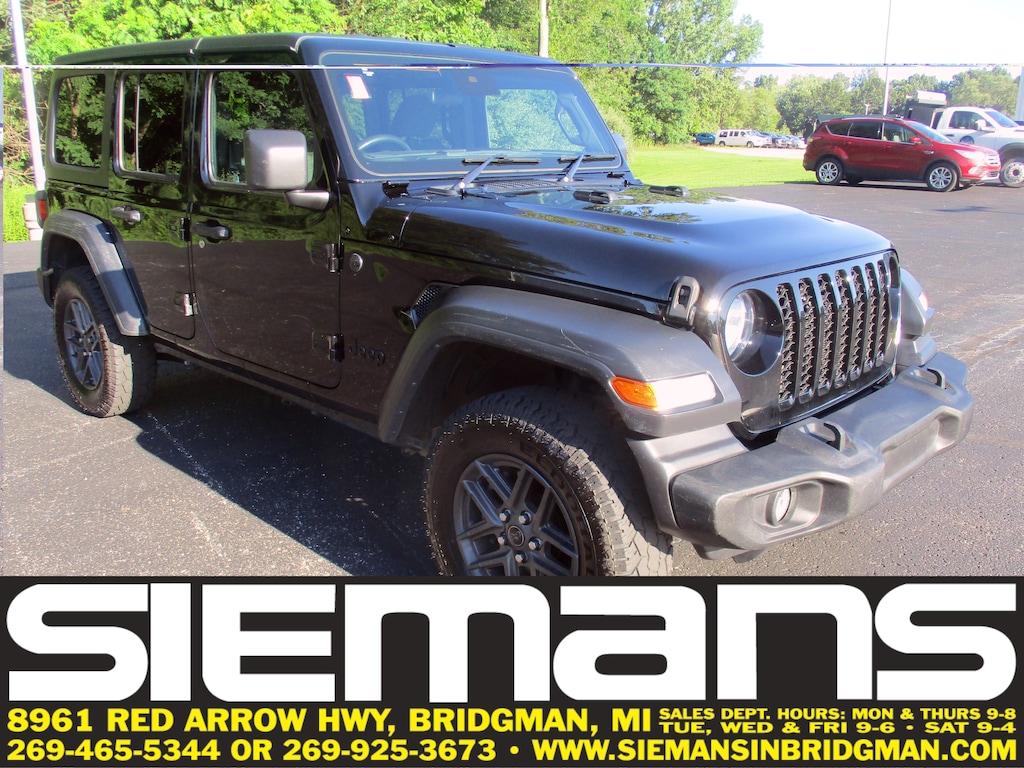 Used 2024 Jeep Wrangler Sport SUV