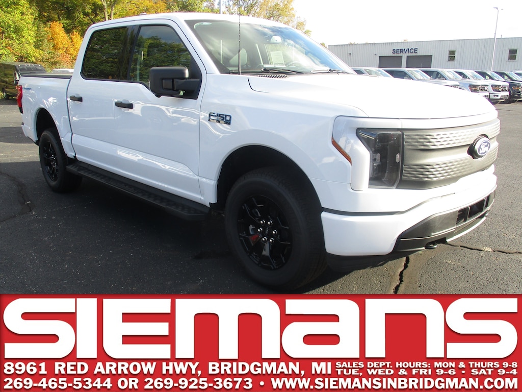 New 2025 Ford F-150 Lightning XLT Truck SuperCrew Cab