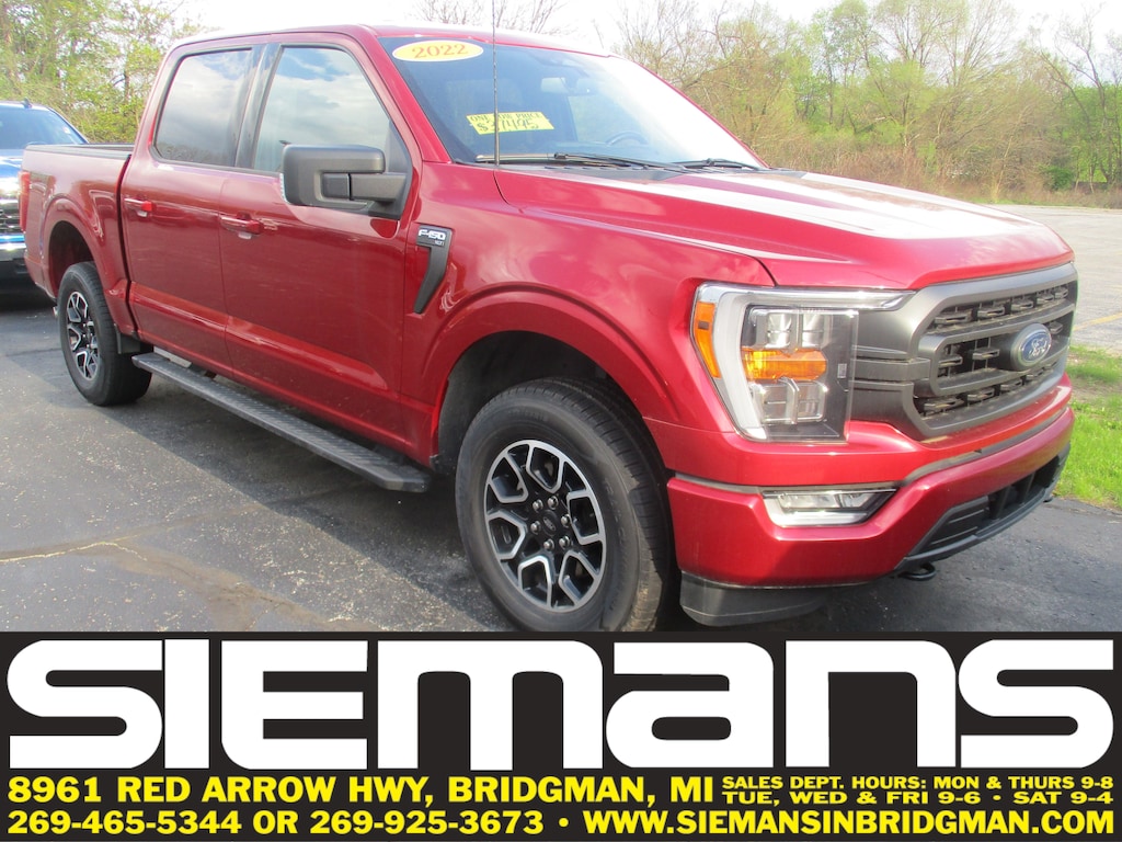 Certified 2022 Ford F-150 XLT Truck SuperCrew Cab