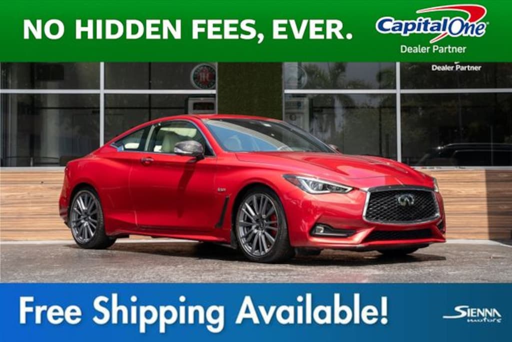 Used 2017 INFINITI Q60 3.0t Coupe