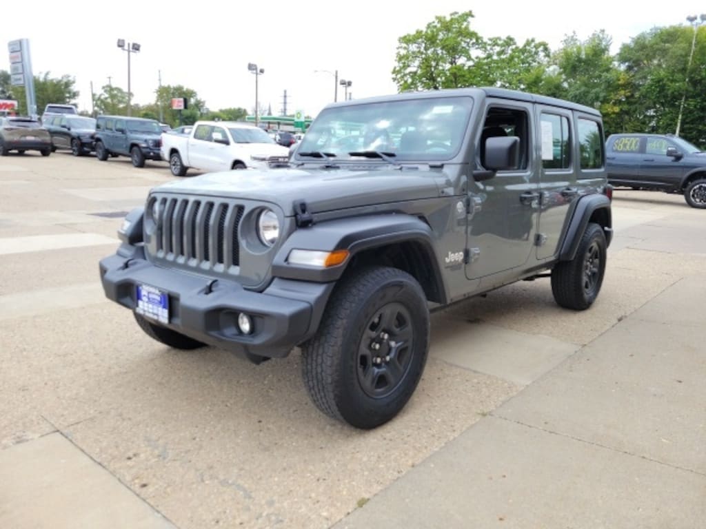 Used 2020 Jeep Wrangler Unlimited Sport SUV
