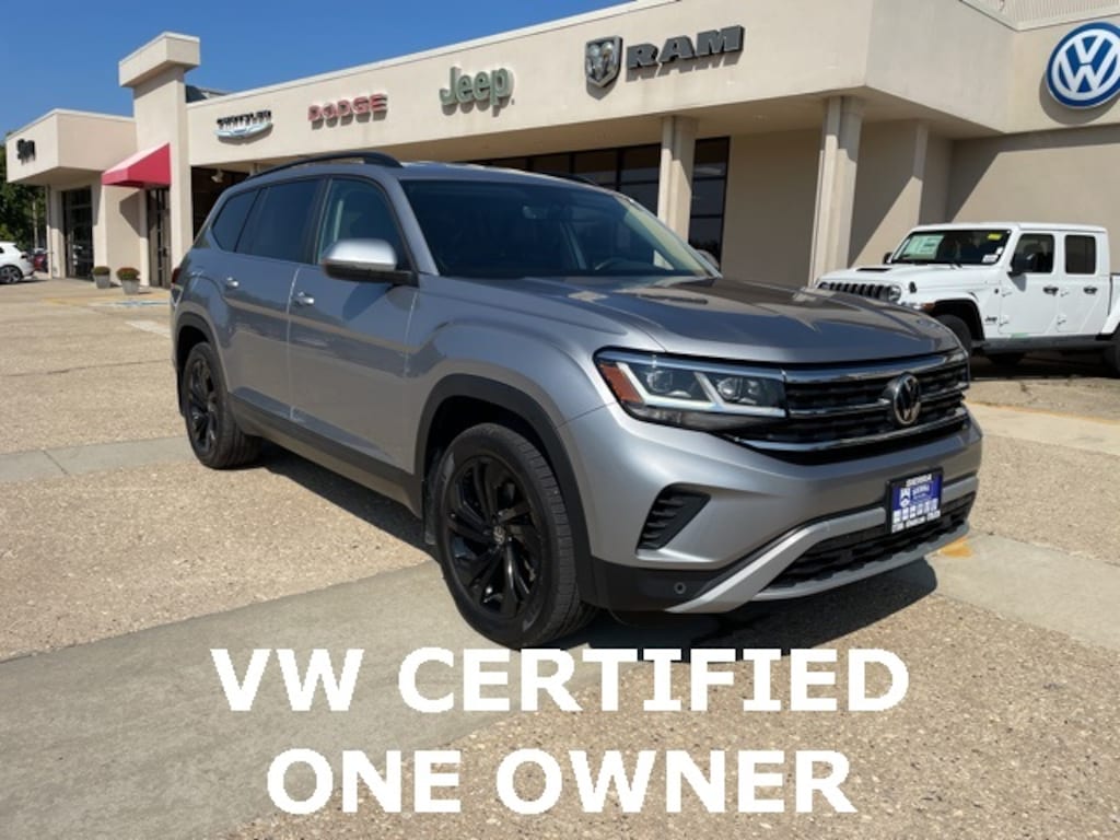 Certified 2022 Volkswagen Atlas 3.6L V6 SE w/Technology SUV
