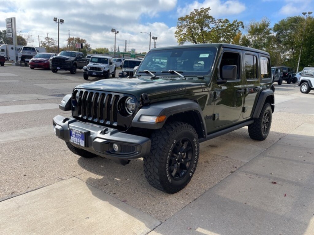Used 2022 Jeep Wrangler Unlimited Sport SUV