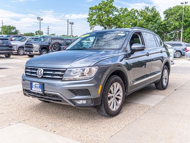 Used 2018 Volkswagen Tiguan SE with VIN 3VV3B7AX5JM001236 for sale in Ottawa, IL