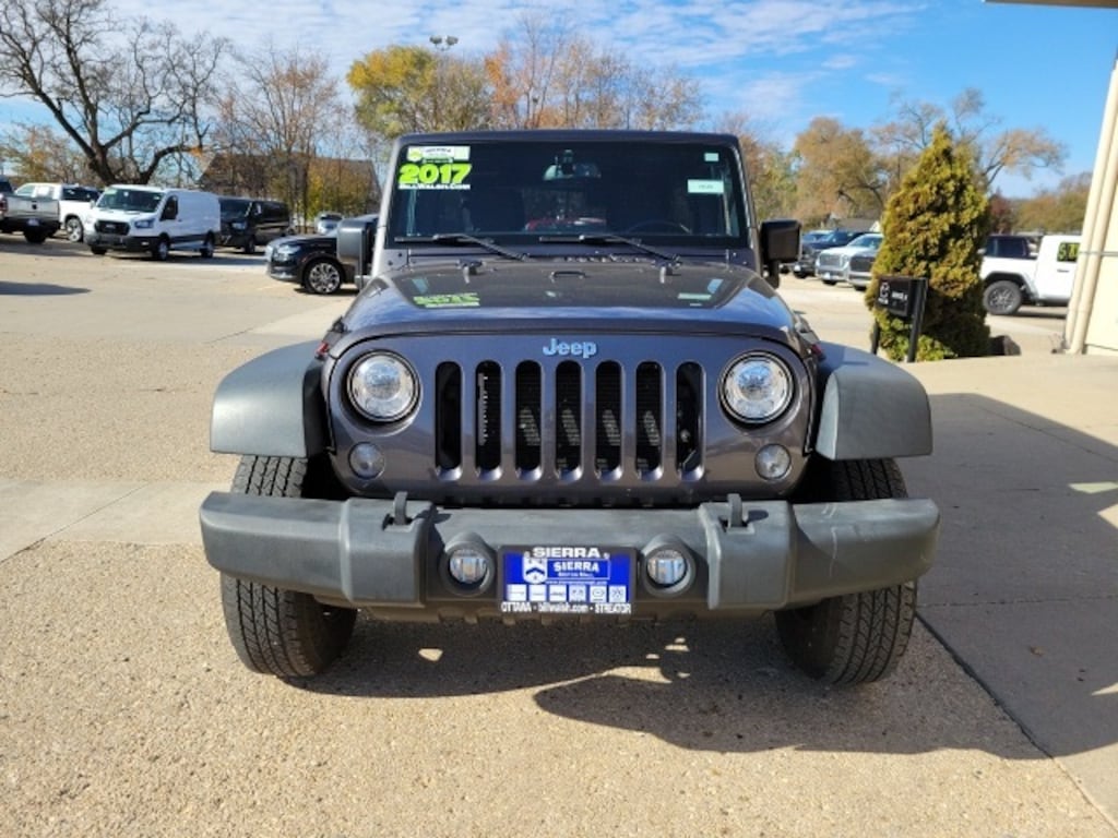 Used 2017 Jeep Wrangler JK Unlimited Sport 4x4 SUV